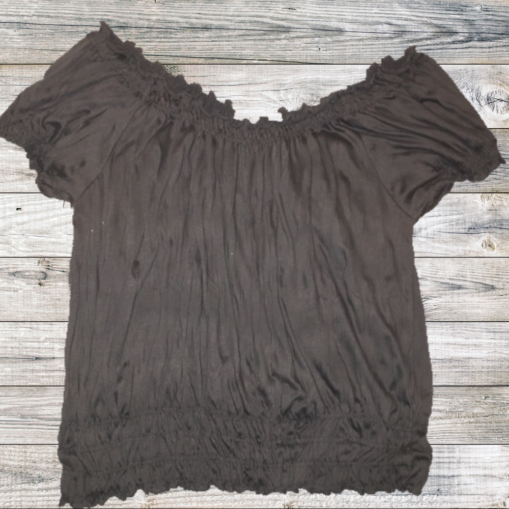 Cato Gray off shoulder top (sz xl)